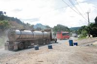 On the road