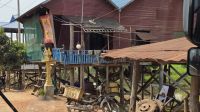 Stelzendorf am Lake Tonle Sap
