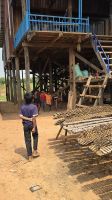 Stelzendorf am Lake Tonle Sap
