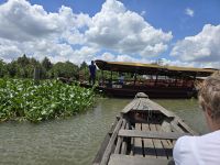 Wechsel auf das größere Boot