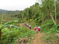 Wanderung in der Bergwelt von Nordvietnam