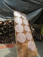 Reispapierherstellung im Mekong-Delta