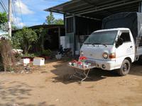 Opferaltar für ein neues Auto