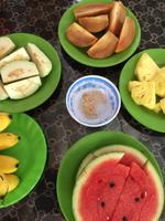 Obst im Mekong-Delta