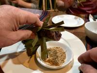 Mai Chau - in Bambus gegrillter Lila-Klebreis