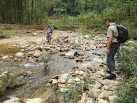erste Wanderung von Mai Chau nach Ban Hang