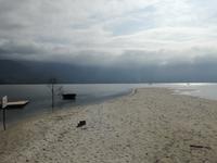 Von Hue nach Hoi An - Lagune vorm Wolkenpass