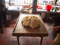 Ausflug ins Mekongdelta - Herstellung Puffreis