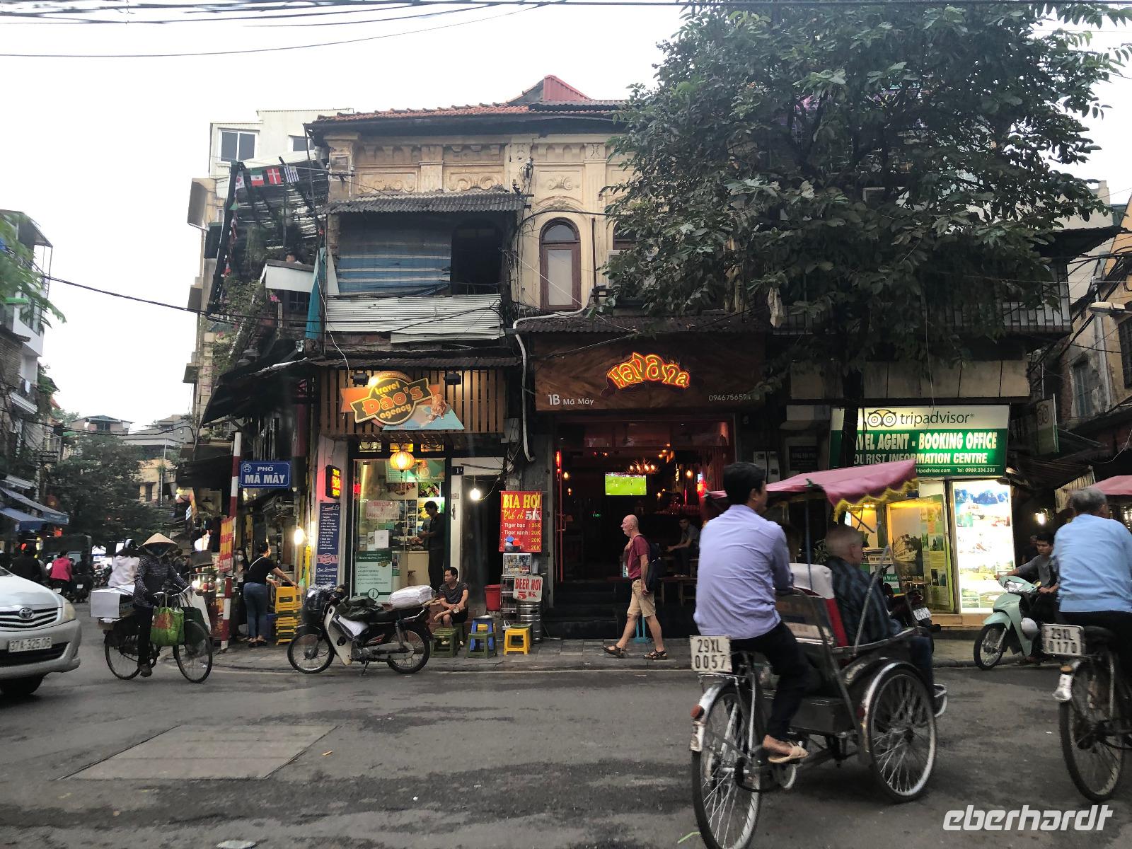 In der Altstadt von Hanoi