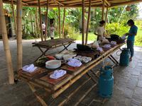 Vorbereitung für unseren Kochkurs