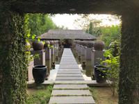 Teil der Hotelanlage in Hue