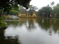 Blick auf das Haus von Ho Chi Minh