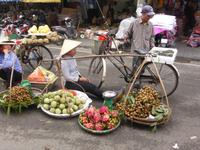 Handel auf der Straße