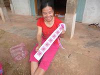 Stolz auf die Handarbeit.