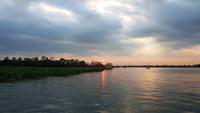 Sonnenuntergang, Mekongdelta