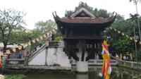 Einsäulenpagode - Form einer Lotusblüte für Fruchtbarkeit, Hanoi