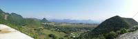Panoramablick auf der Rückfahrt von Mai Chau