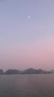 Ha Long Bucht im Abendlicht