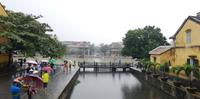 Blick von japanischer Brücke, Hoi An