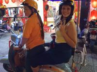 Vespatour in Saigon