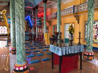 CaoDai Tempel Mekong Delta Vietnam