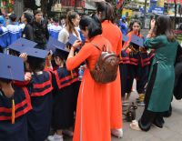 Die Betreuerinnen haben zu tun