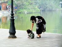 abends am Hoan-Kiem-See