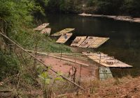 Ausflüge auf Flößen