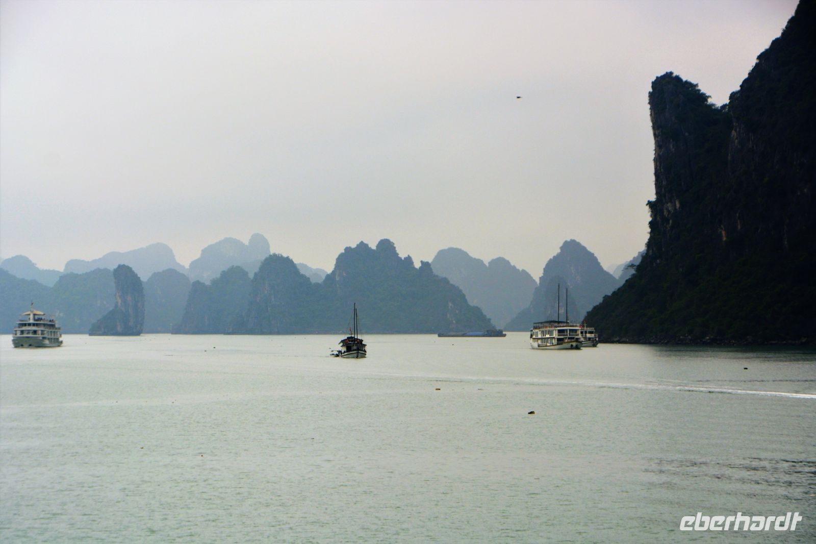 Abschied von der Halong-Bucht