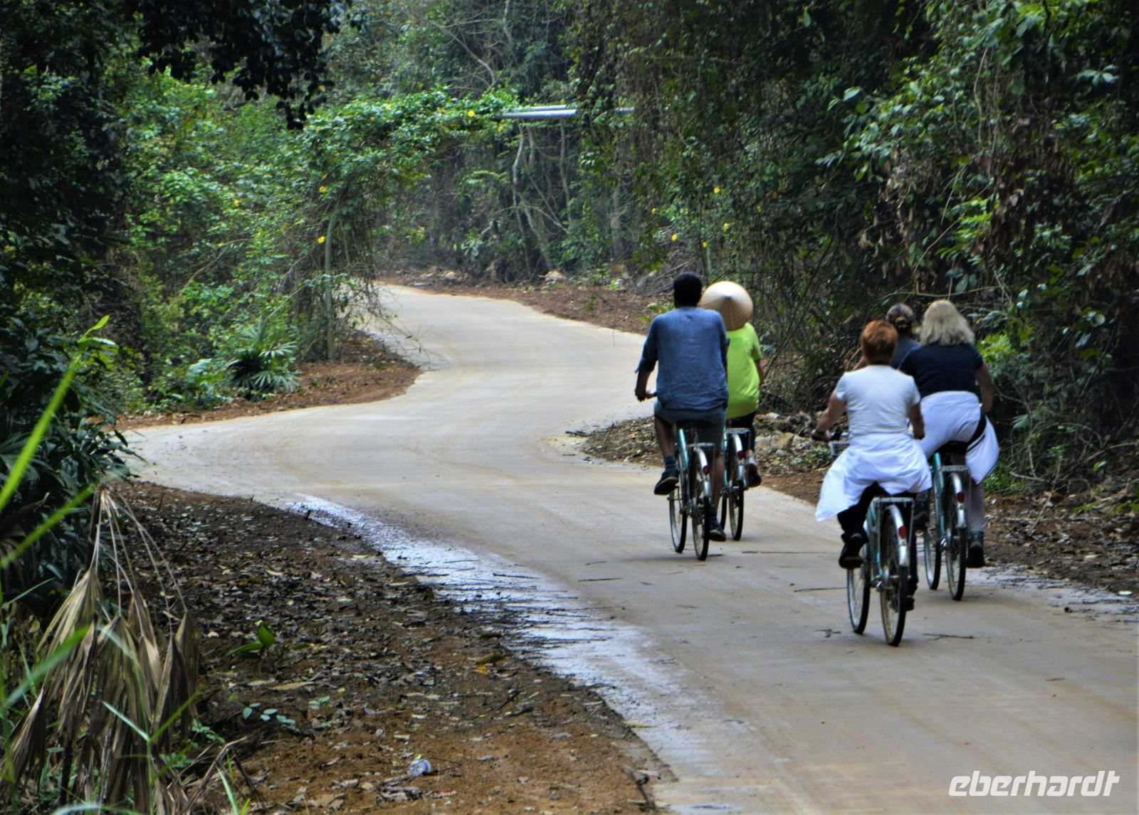 Mit  dem Fahrrad zun Ziel