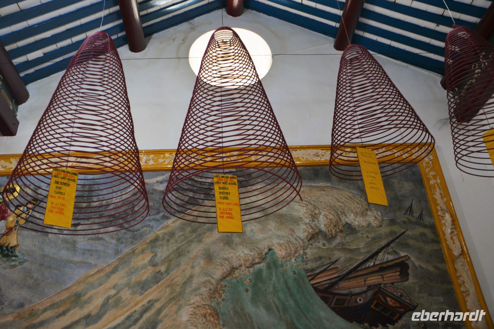 Räucherspiralen mit guten Wünschen