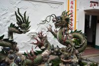 Der Drache für positive Energie