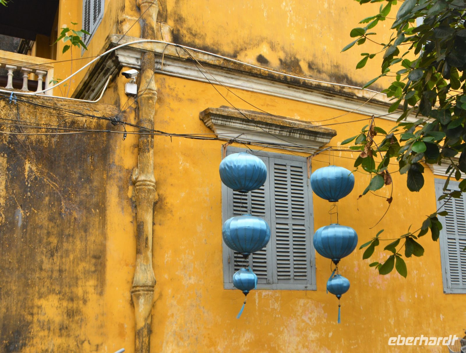 Stilleben mit Lampions