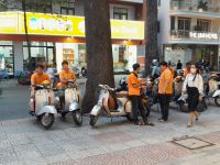 Unser Fahrerteam der Vespatour