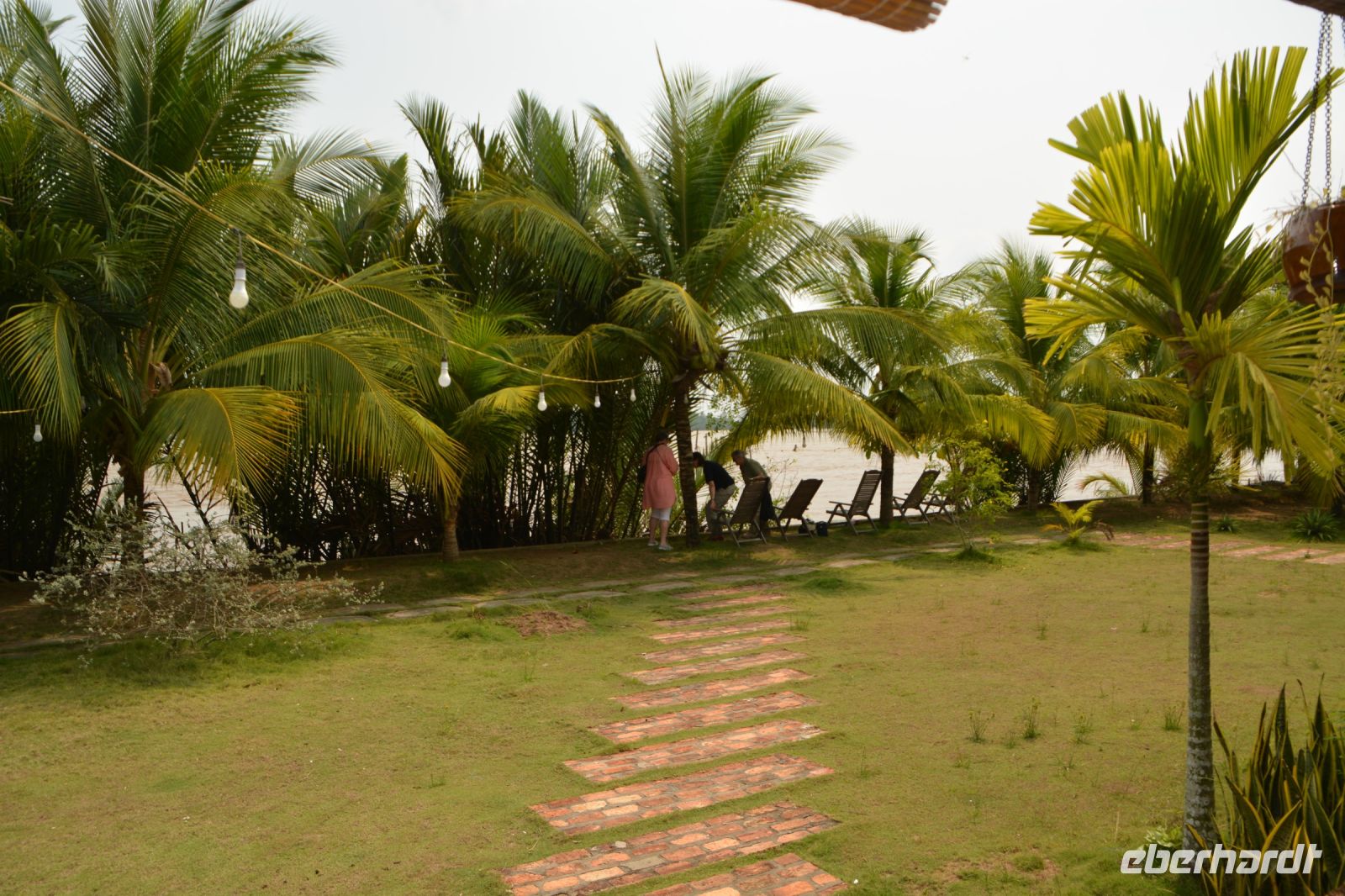 Garten des homestays