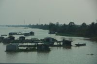 Fischzucht am Mekong