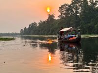 in den Sonnenuntergang (copyright A.S.)