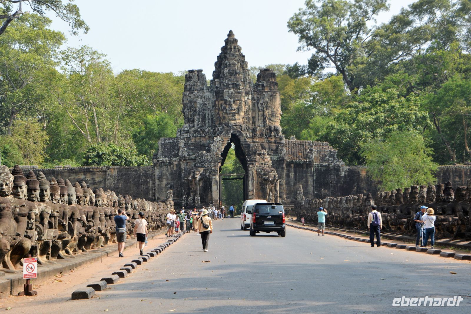 Anghor Thom vom Süden kommend