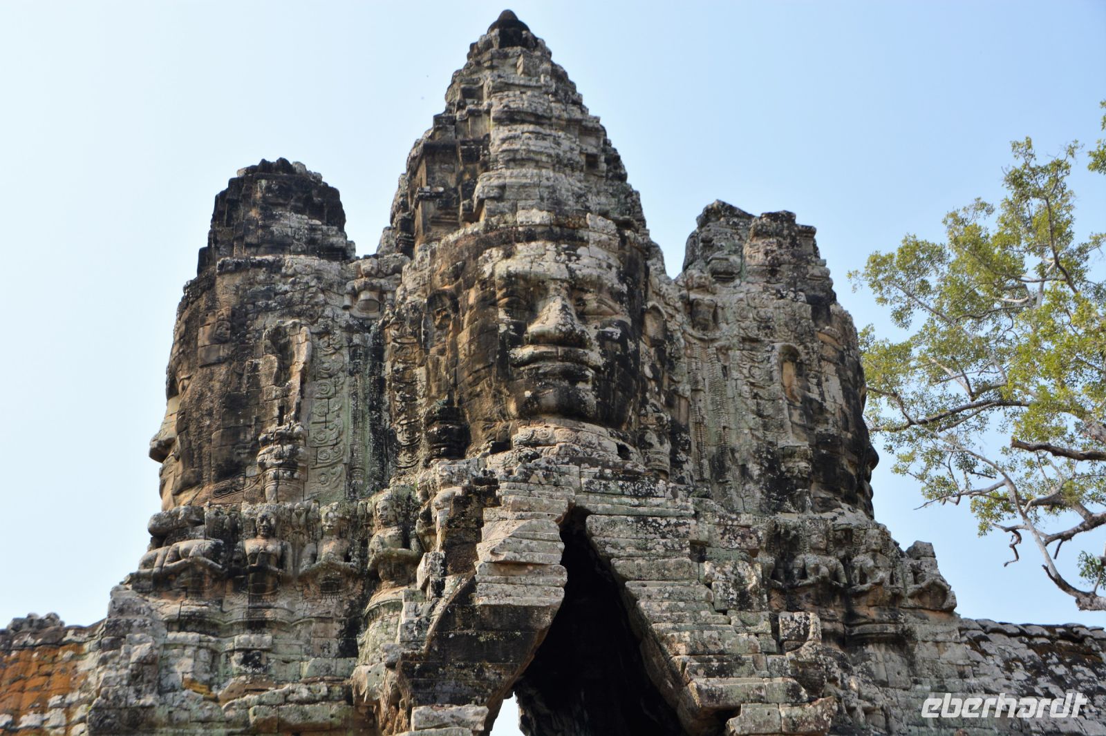 freundliches Gesicht am Südtor