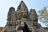 freundliches Gesicht am Südtor