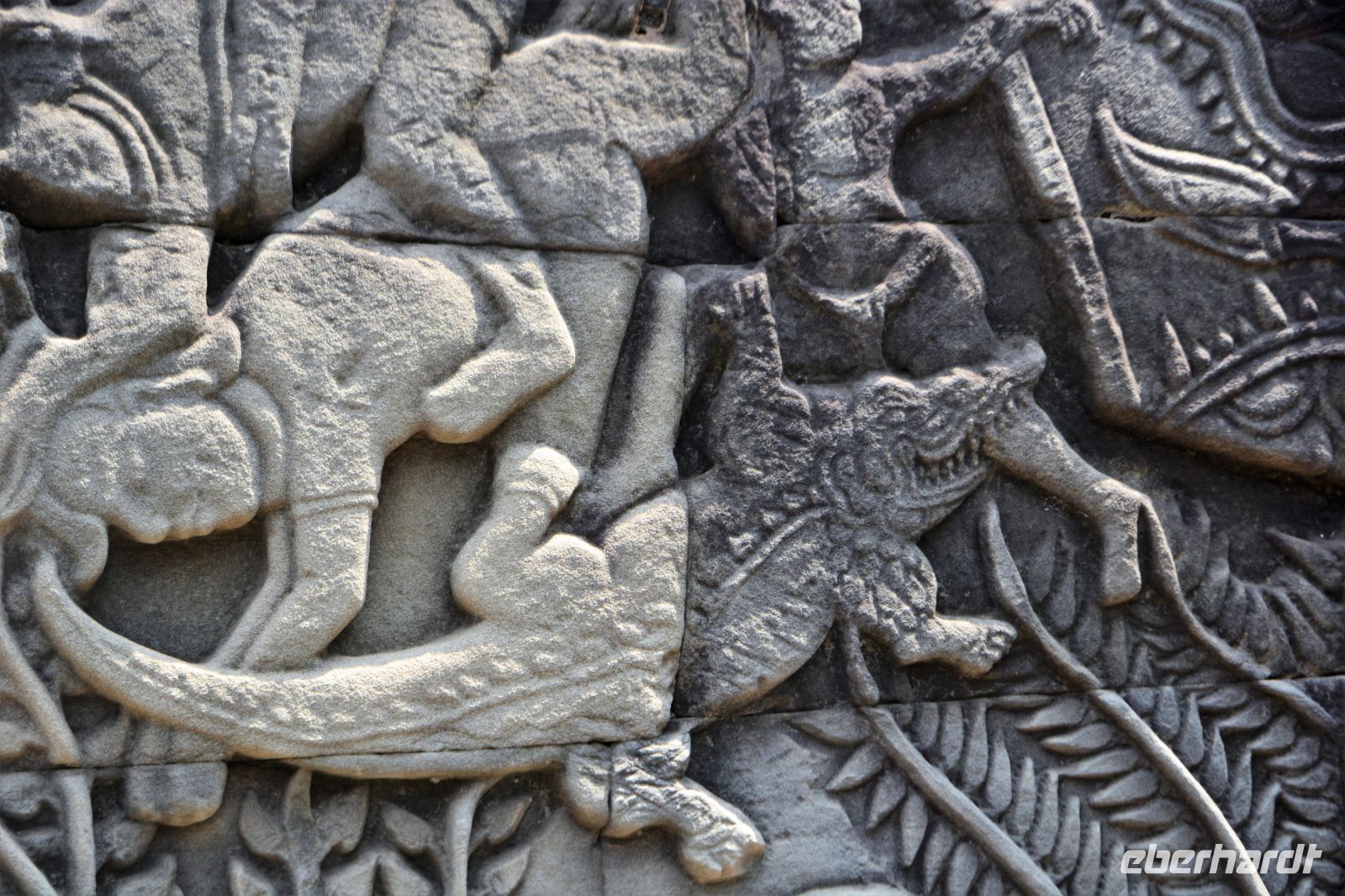 Szenen aus dem Leben teilweise restauriert