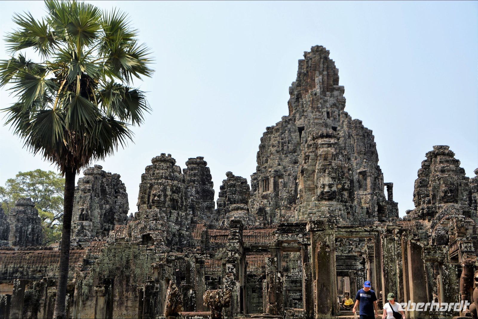 Südansicht des Bayon-Tempels