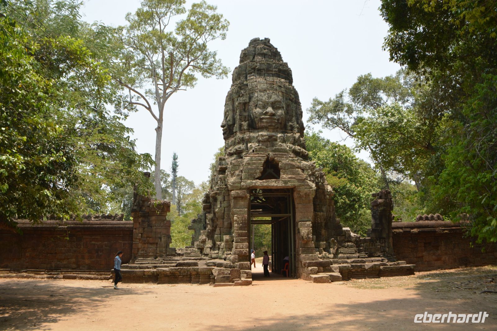 Abschiedsblick auf Angkor Thom