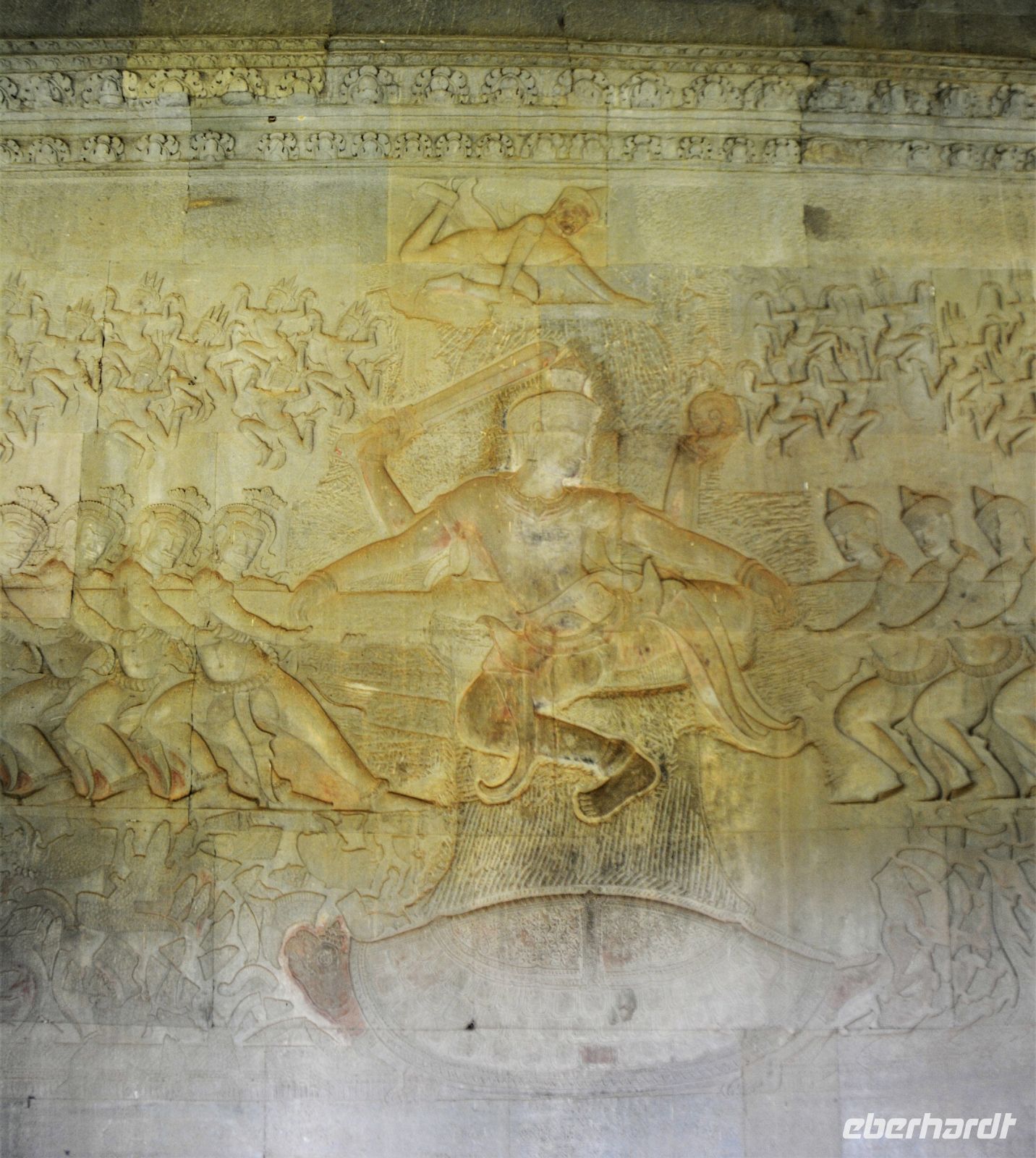 Szene aus dem indischen Hindu-Epos Mahabharata