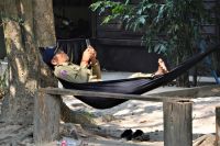 was soll man bei der Hitze anderes tun?