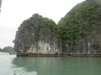 Halong Bucht - die Runden Felsen 