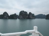 einfach nur die Ausblicke genießen, Halong Bucht