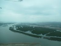 Blick in Richtung Land