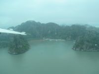 Halong Bucht von oben 