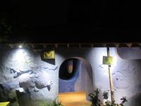 Die außergewöhnliche Architektur im Restaurant REU Old Boat, Hoi An, Vietnam